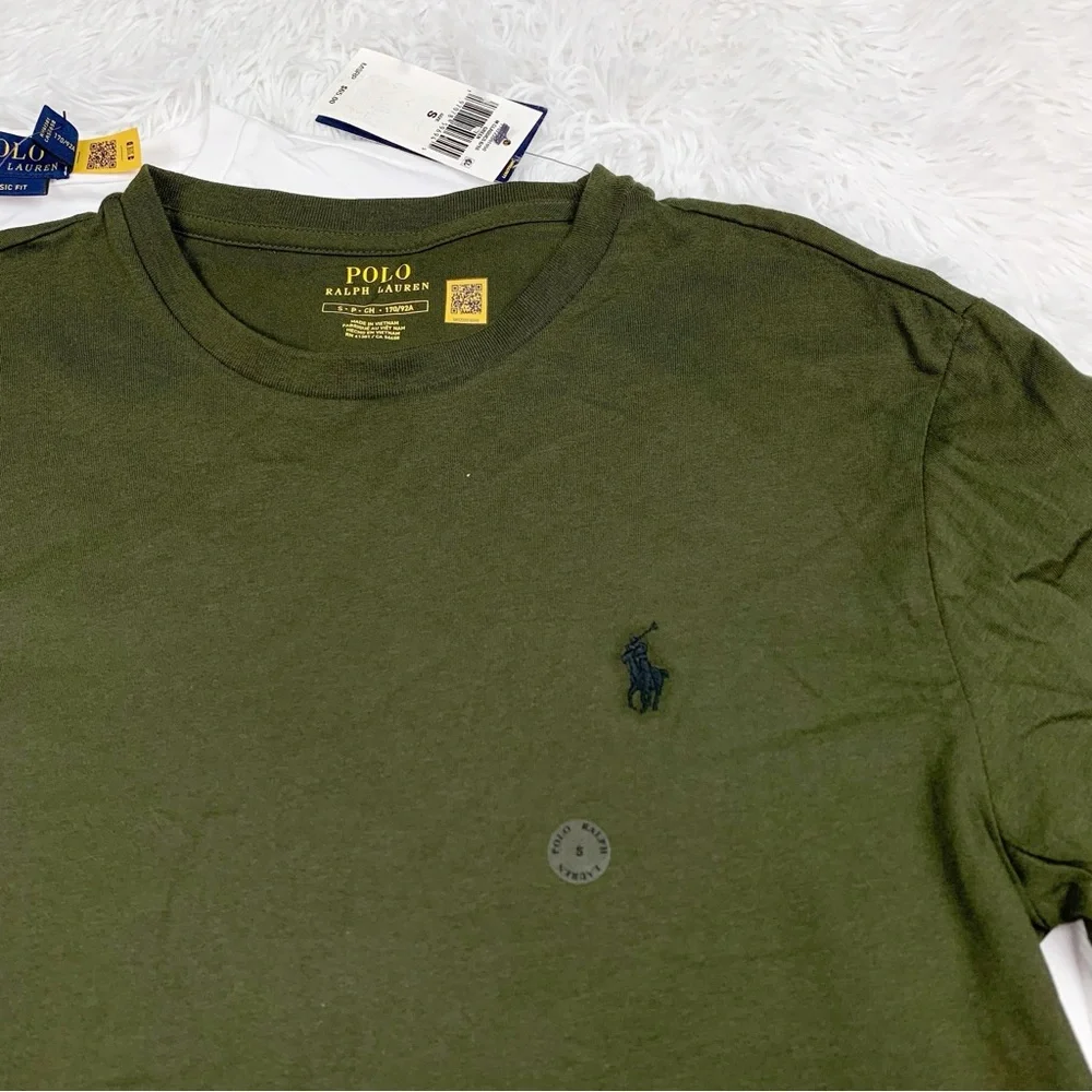Polo‎ Ralph Lauren set of 2 men long sleeve crew neck t-shirt classic fit